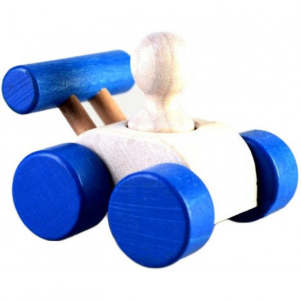 

Каталочка «Машинка Малыш» деревянная (синяя) Ду-08с