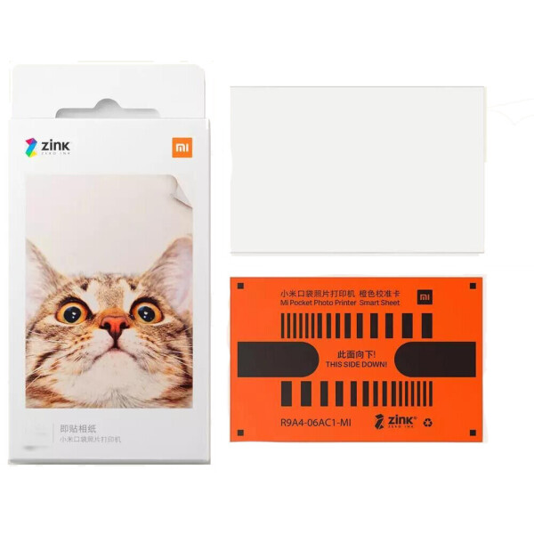 

Бумага Xiaomi Mi Pocket print Instant photo Paper 20 sheets