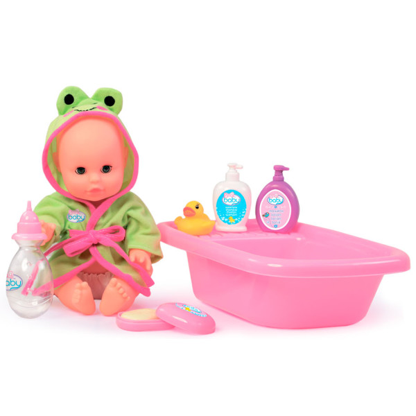 

Пупс Play Baby с ванночкой для купания 32 см (32003)