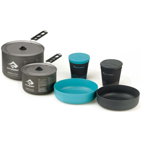 

Набор посуды Sea to Summit Alpha Cookset 2.2 (Pacific Blue/Grey) (STS APOTACKSET2.2)
