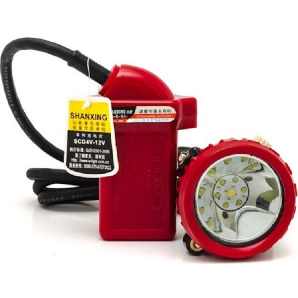

Фонарь шахтерский SHANXING 0017, 3.7V 5AH, ЗУ 220V