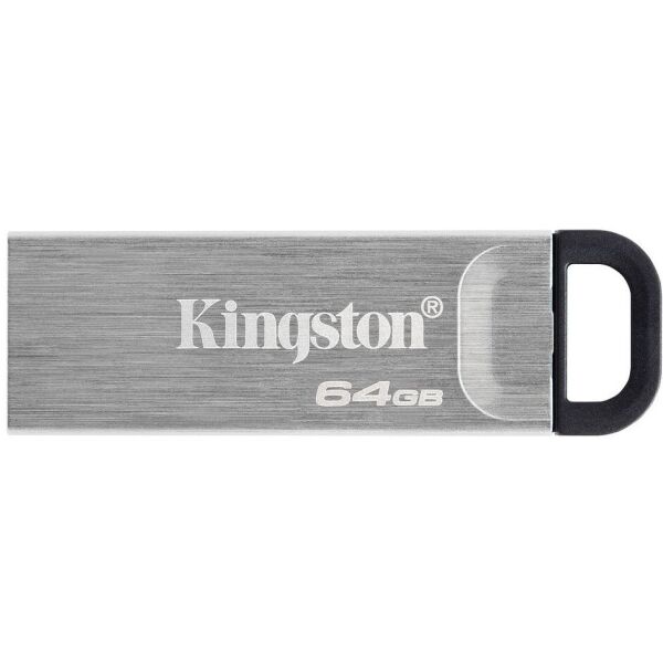 

Флеш-память Kingston DT Kyson 64GB USB 3.2 Silver/Black (DTKN/64GB)