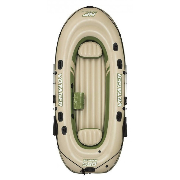 

3х местная надувная BestWay 65001 Voyager 500 с веслами и насосом 348 х 141 см