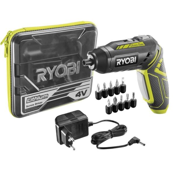 

Электроотвертка Ryobi R4SDP-L13C 4В (5133002650)