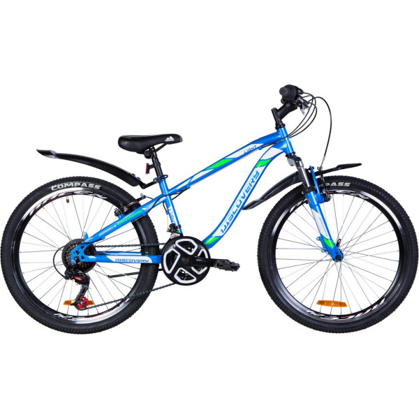 

24" Discovery LIGHT 14G Vbr рама-13" ST сине-бело-зеленый с крылом Pl 2020 (RET-DIS-24-043)