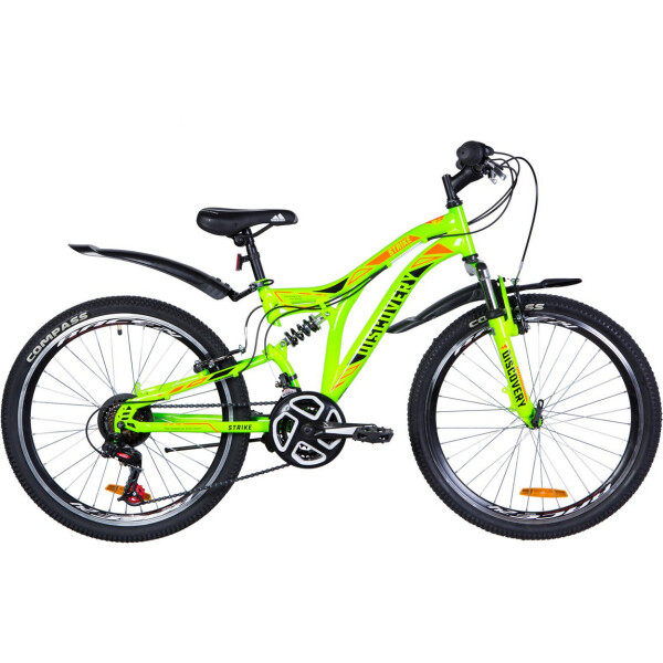

24" Discovery STRIKE 14G Vbr рама-15" ST зеленый с крылом Pl 2020 (RET-DIS-24-045)