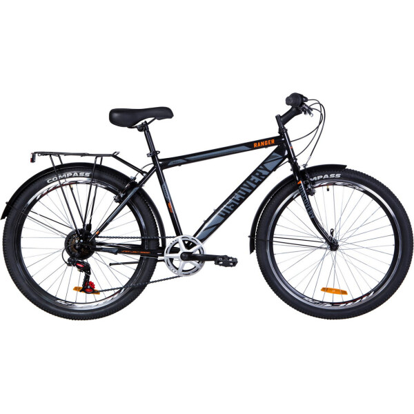 

26" Discovery RANGER 14G Vbr рама-18" ST черно-оранжевый с багажником зад St, с крылом St 2020 (RET-DIS-26-070)