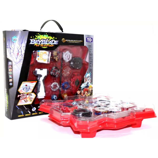 

Набор волчков BeyBlade Battle Set (Бейблейд) с пусковым устройством 2 шт + арена с ловушками
