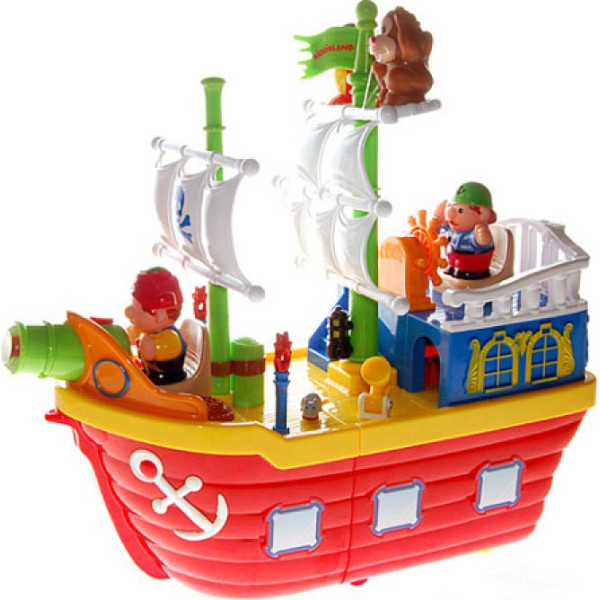 

Развивающая игрушка Kiddieland Пиратский корабль (38075)