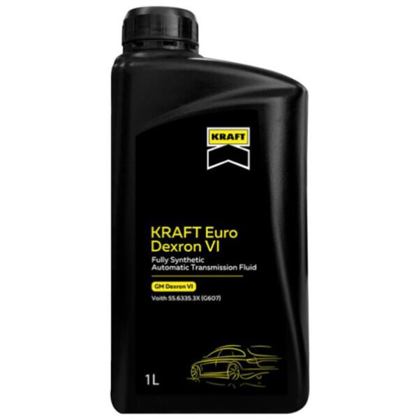 

Масла трансмиссионные KRAFT Euro ATF Dexron VI (red), 1л (708139)