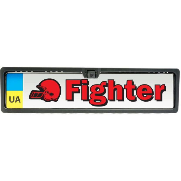 

Камера в рамке номерного знака Fighter X-102