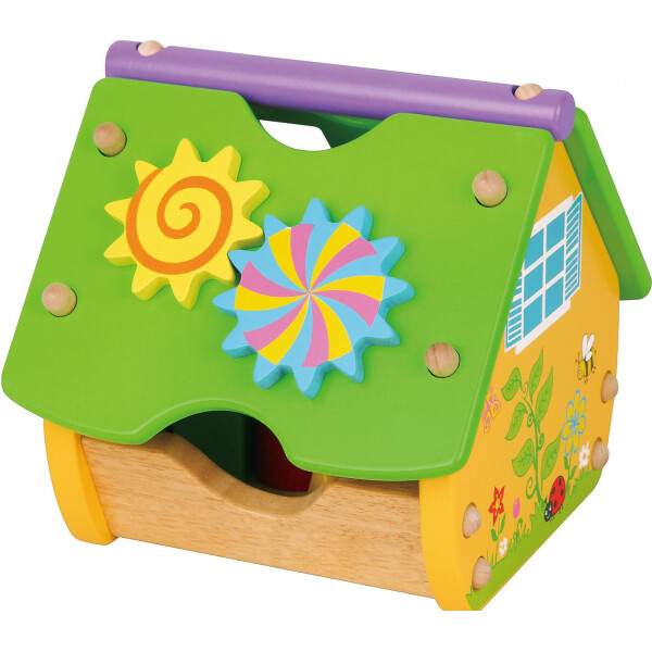 

Деревянный сортер Viga Toys Веселый домик (59485)