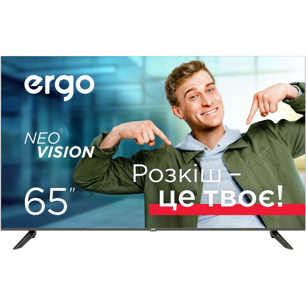 

65" Ergo 65DUS8000 Black