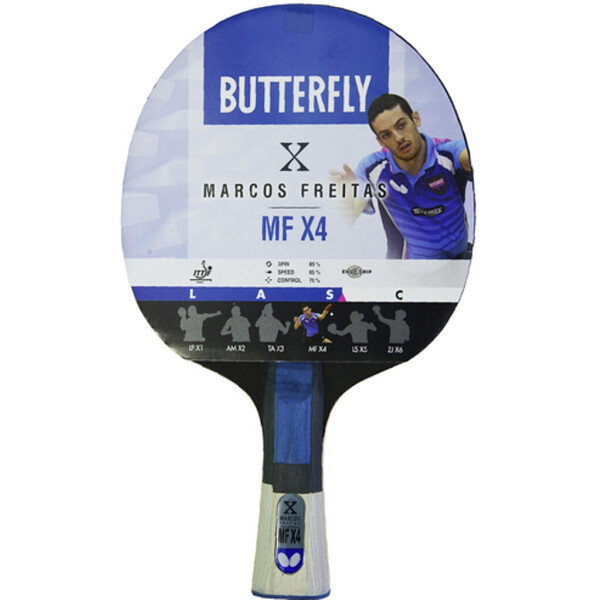 

Ракетки для настольного тенниса Butterfly Marcos Freitas MFX4