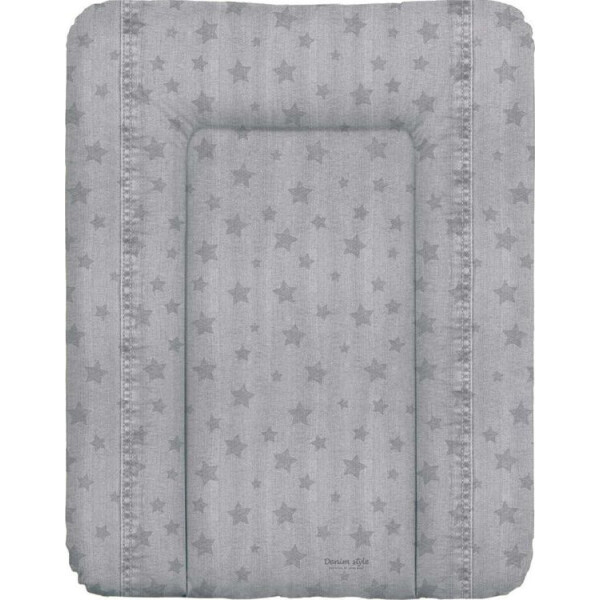 

Пеленальный матрас Cebababy 50x70 Denim Style W-143-119-588, Stars grey