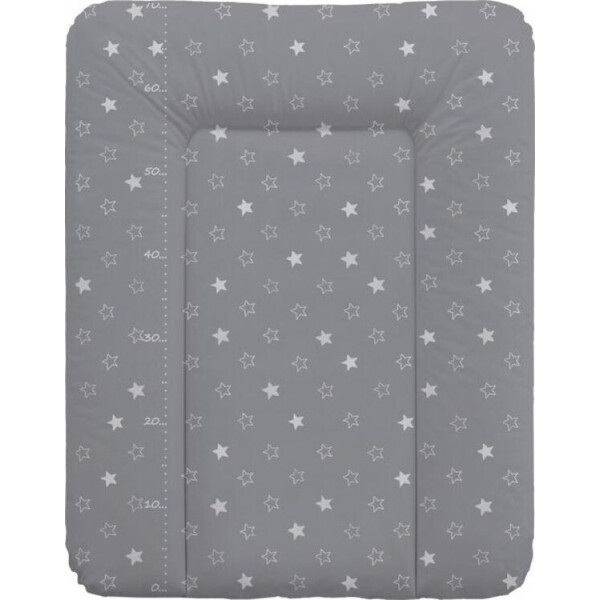 

Пеленальный матрас Cebababy 50x70 Basic line W-143-066-265, Звездочка графит