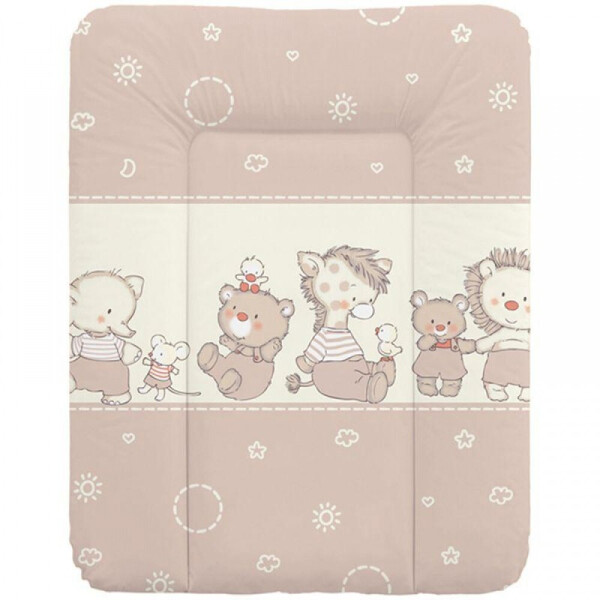 

Пеленальный матрас Cebababy 50x70 Basic line W-143-050-230, Утки бежевый