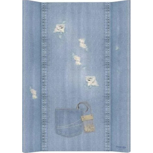 

Пеленальная доска Cebababy 50x70 Denim Style W-200-119-589, Shabby, голубой