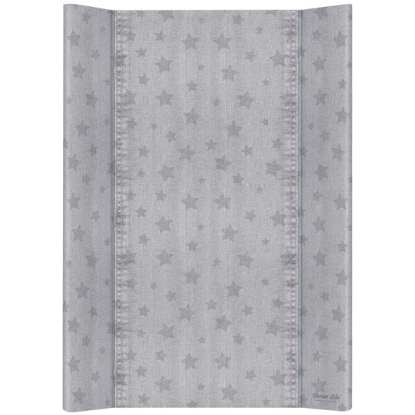 

Пеленальная доска Cebababy 50x70 Denim Style W-200-119-588, Stars grey, серый