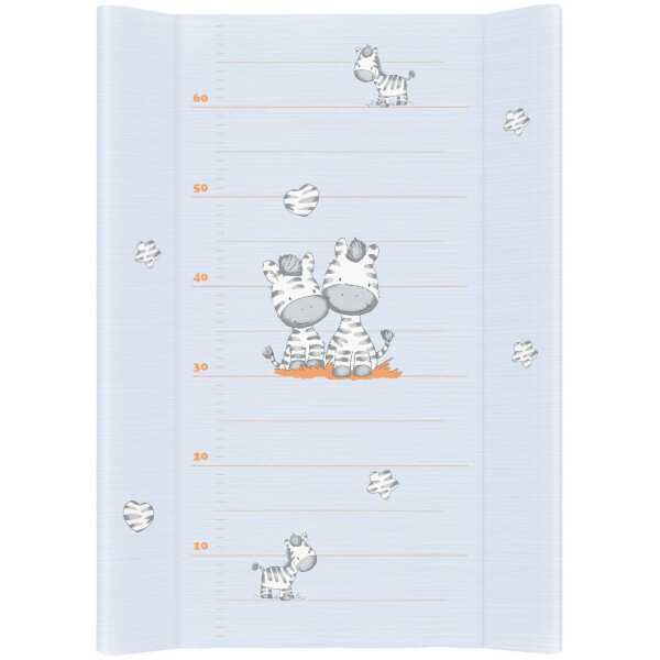 

Пеленальная доска Cebababy 50x70 Basic line W-200-002-160, Зебра голубая