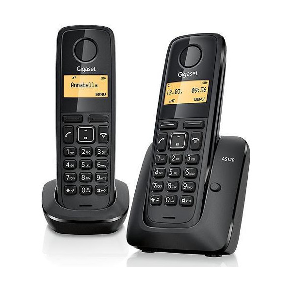 

Siemens Gigaset A120 DUO Black