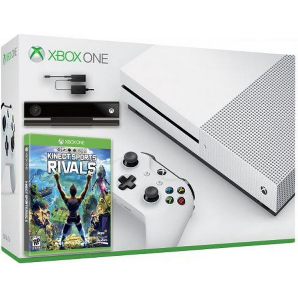 

Microsoft Xbox One S 500Gb White + Kinect Sports Rivals (русская версия) + Adapter Kinect + Kinect