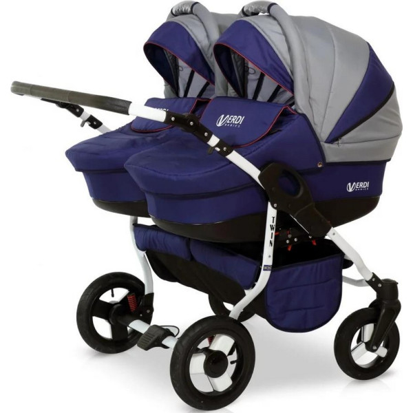 

Детская коляска для двойни Verdi TWIN 01