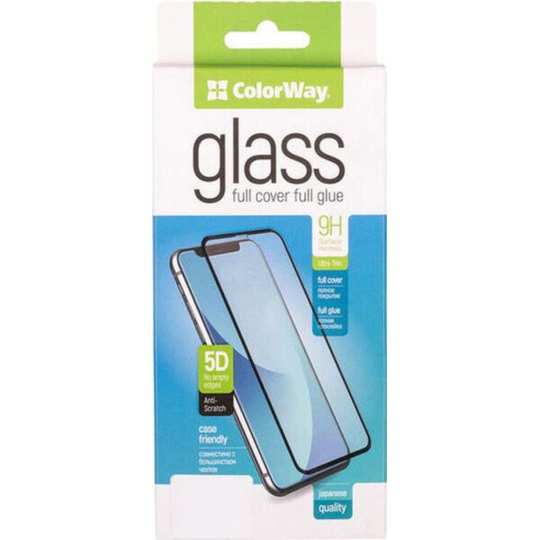 

Защитное стекло ColorWay Full Cover Full Glue Black для ZTE BLADE V30