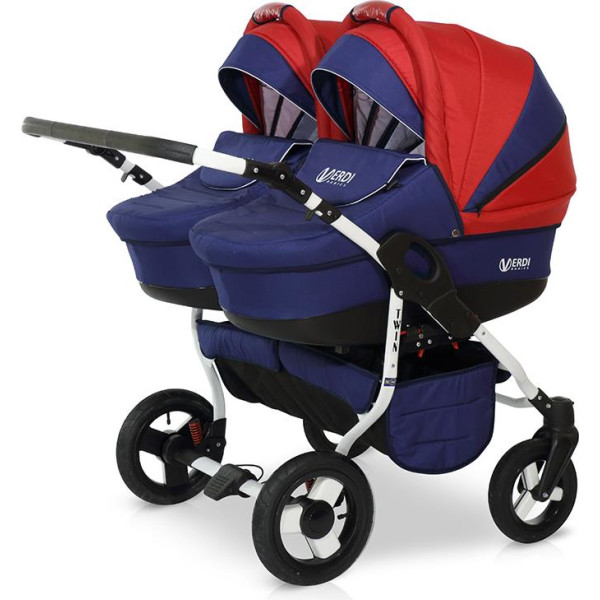 

Детская коляска для двойни Verdi TWIN 04