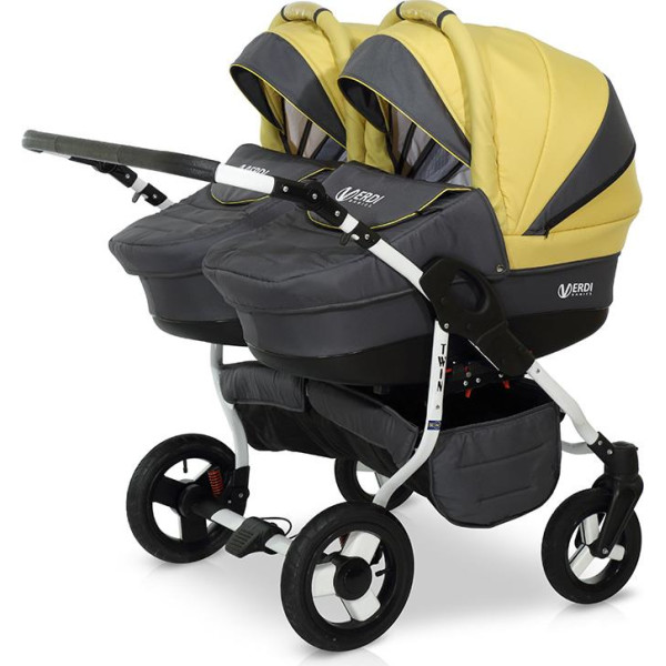 

Детская коляска для двойни Verdi TWIN 09