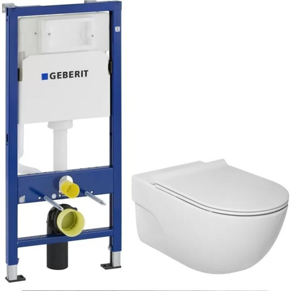 

Инсталляция GEBERIT с унитазом ROCA MERIDIAN Slim Soft Close, A34H240000+458.103.00.1