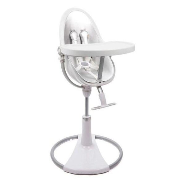 

Стульчик для кормления Bloom Fresco White + набор вкладышей Bloom Fresco lunar silver (E10535-W-11-AKS-E10516-LSL-11-AKS)