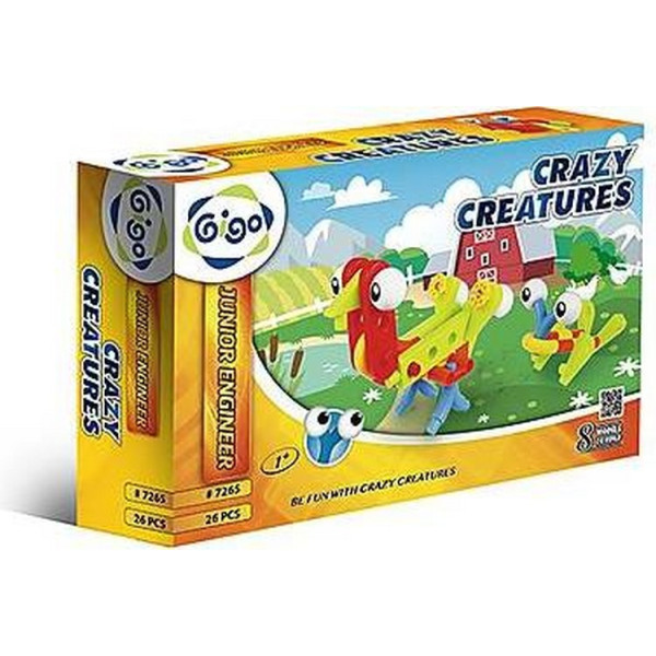 

Конструктор Gigo «Сумасшедшие создания» (7265)