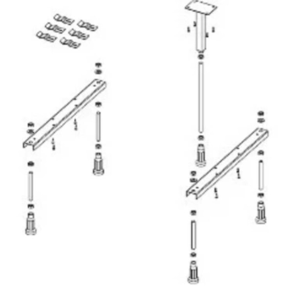 

Ножки к ванне VILLEROY & BOCH Libra, 4000000254