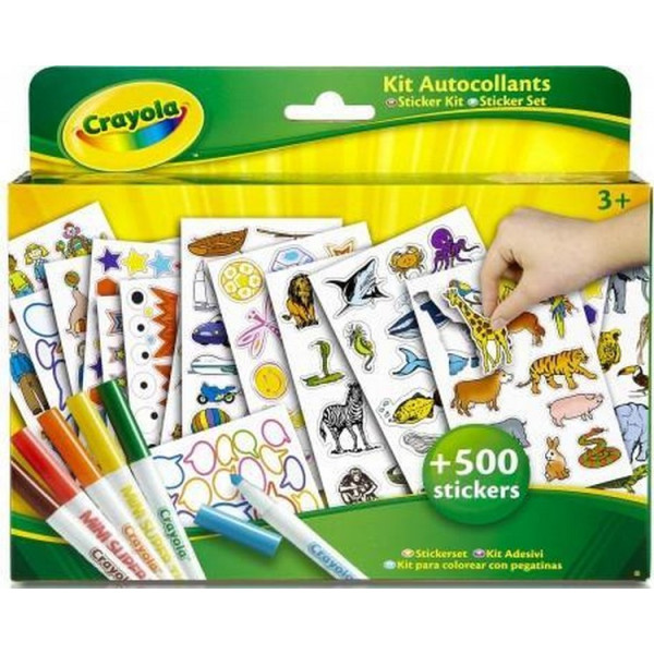 

Набор для творчества с наклейками и фломастерами Crayola (5450)