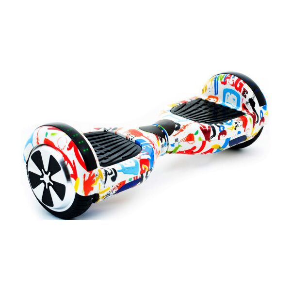 

Гироборд Smart Balance Wheel 6,5" TaoTao (Граффити Белый)