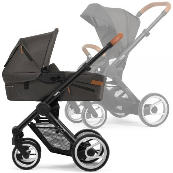

универсальная 2 в 1 Mutsy EVO UN Stone Grey/EVO2 Cognac Grip Black (SEATEVOUNSGREY-COTEVOUNSGREY-EVO20COGRB)