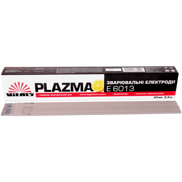 

Электроды сварочные Vitals Plazma"Цитрус"3мм,X2,5кг(133892
