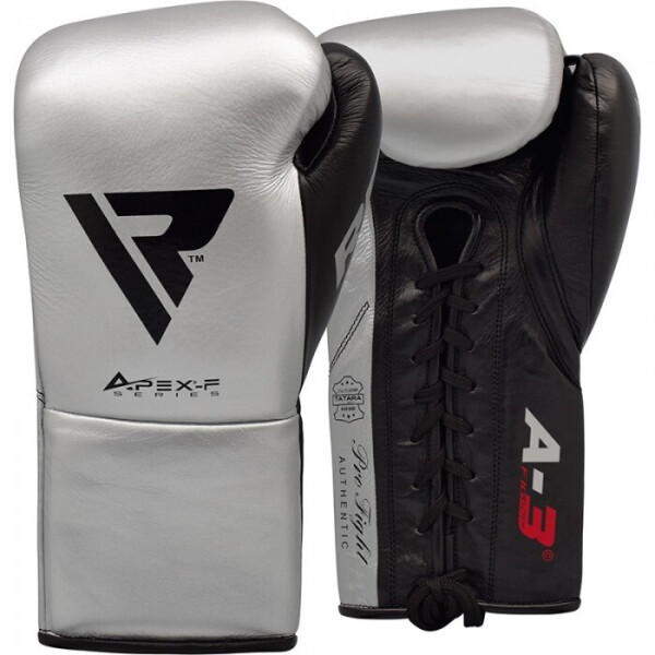 

Боксерские перчатки RDX Leather Pro A3 Silver 10 ун.(2383_40266)
