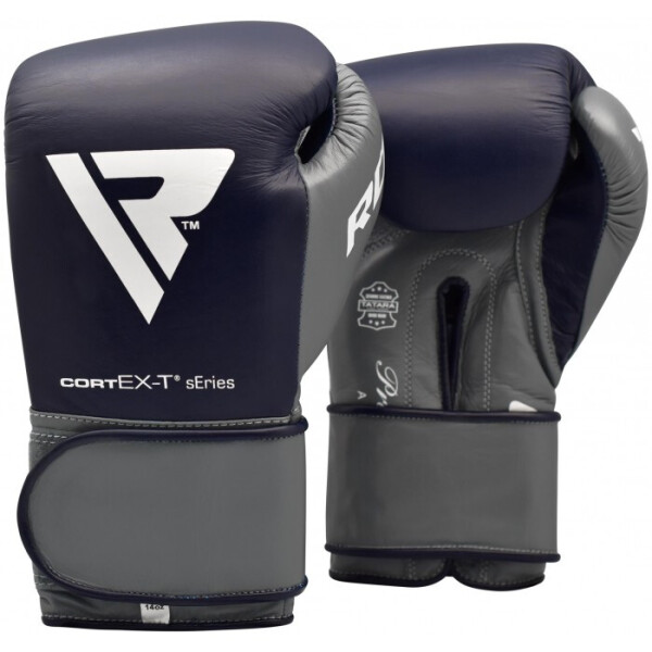 

Боксерские перчатки RDX Leather Pro C4 Blue 12 ун.(2389_40267)