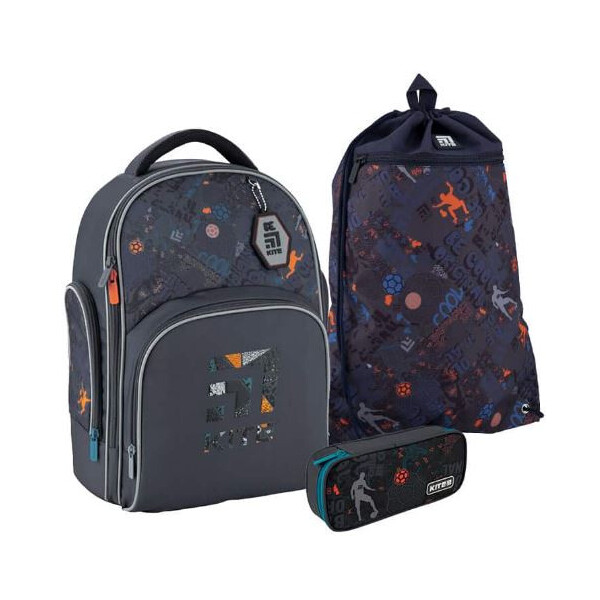 

Рюкзак Kite+пенал+сумка для обуви 706M College b (SET_K20-706M-2)