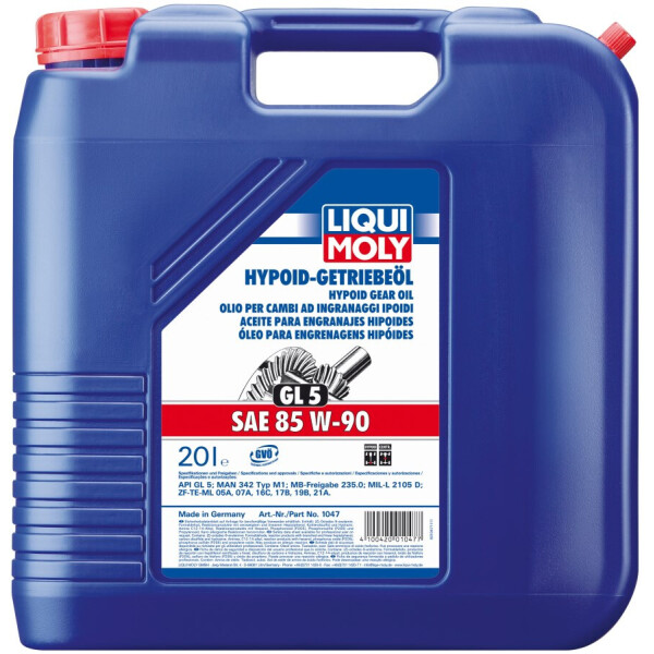 

Трансмиссионное масло Hypoid-Getriebeol SAE 85W-90 (GL5) 20L