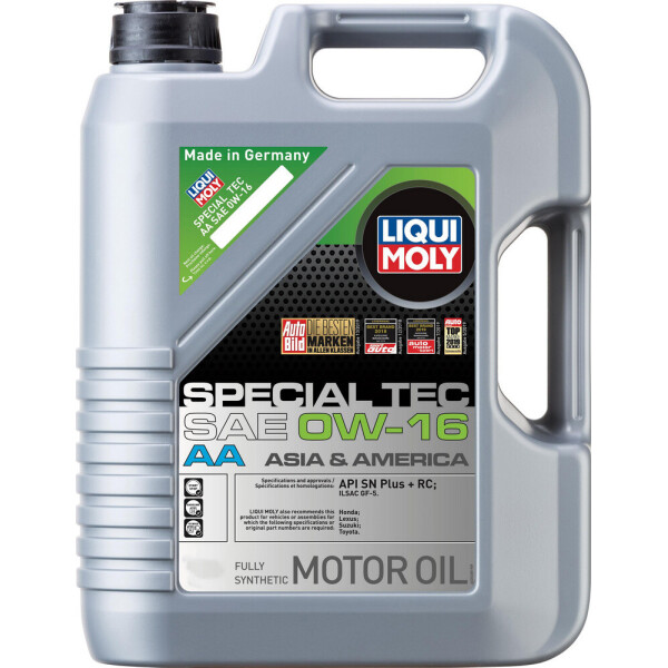 

Моторное масло LIQUI MOLY Special Tec AA 0W-16 4L