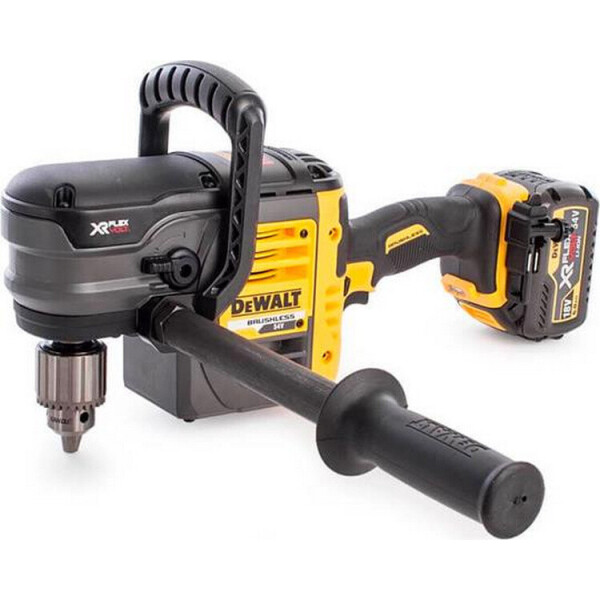 

Угловая аккумуляторная дрель XR FLEXVOLT DeWALT DCD460T2