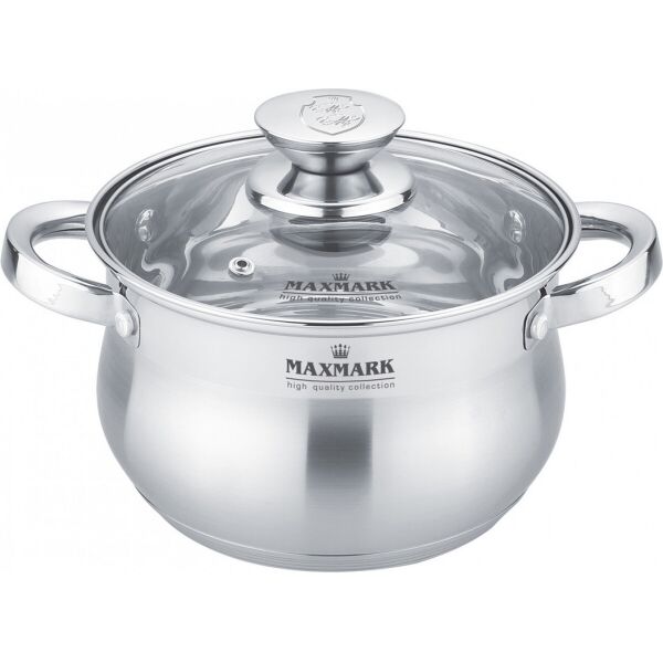 

Кастрюля с крышкой Maxmark MK-BL2503 18 см