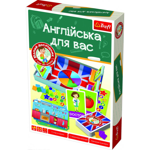 

Настольная игра Trefl Английский для вас (01482)