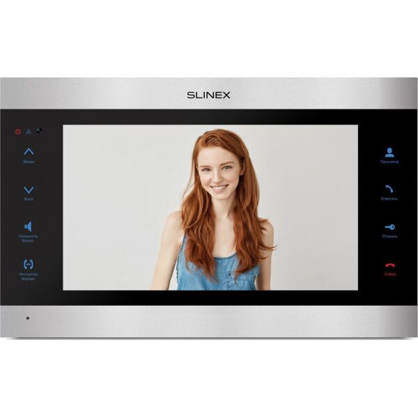 

Видеодомофон Slinex SL-10IPT FHD silver+black