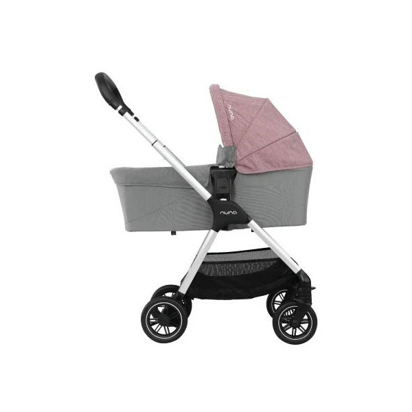 

Детская коляска универсальная 2 в 1 Nuna Triv Cherry серо-розовый (ST12000/CC12400CHRGL)