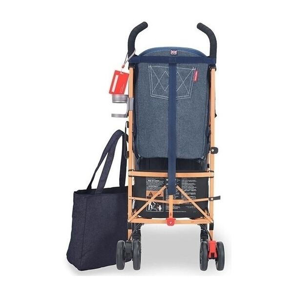 

Детская коляска прогулочная Maclaren Quest Denim Style Set Indigo, синий джинс (WD1G633312)