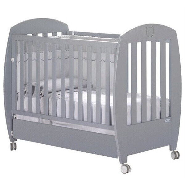 

Детская кроватка Micuna Valeria Big Grey, 140x70 см, серый (BIG VALERIA GREY)